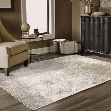 Nebulous Pattern Area Rug - 3′3″ X 5′0″