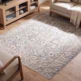 Maharaja Azure Area Rug - 3′5″ x 5′0″   thumbnail 3