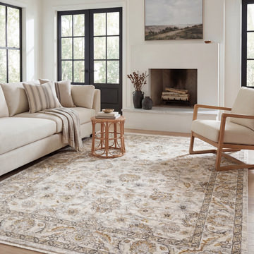 Maharaja Pearl Area Rug - 5′3″ X 7′6″