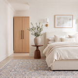 Maharaja Azure Area Rug - 3′5″ x 5′0″   thumbnail 5
