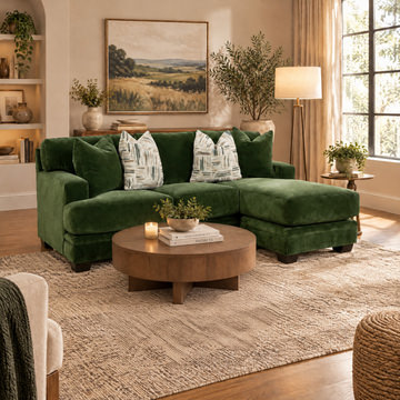 Carson Sofa With Reversible Chaise