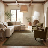 Warner WRN02 Green Area Rug - 3′3″ X 5′0″ thumbnail 3
