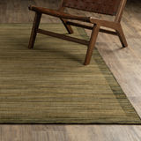 Warner WRN02 Green Area Rug - 3′3″ X 5′0″ thumbnail 12