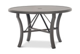 Banchetto 48″ Round Dining Table - Graphite thumbnail 2