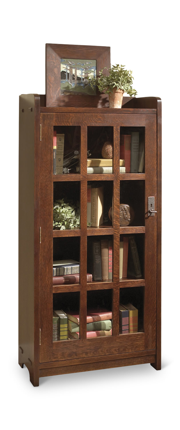 Single Shelf Bookshelf single door bookcase by stickley gabberts Single Shelf Bookshelf single door bookcase by stickley gabberts