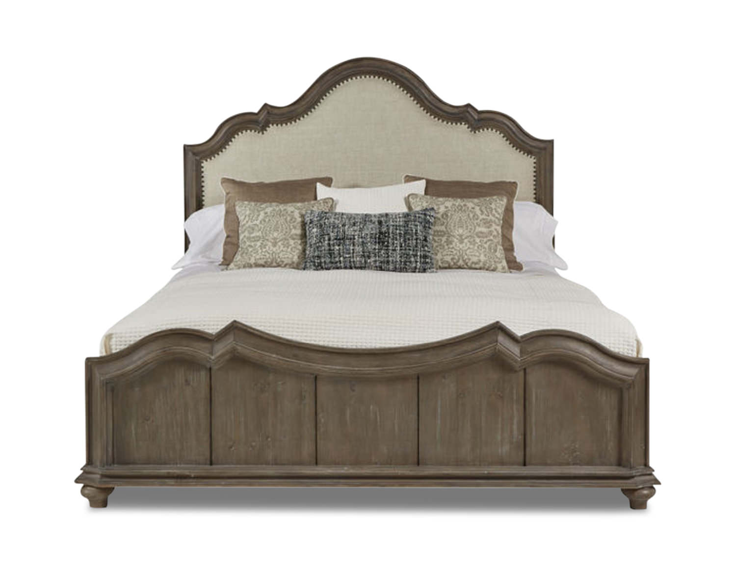 Addison Upholstered Bed By A R T Hom Furniture Addison King Upholstered Bed