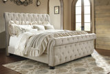 Vienna Upholstered Queen Bed thumbnail 2