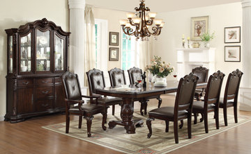 Lasalle Formal Dining Table With 4 Side Chairs