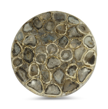 Agate Metal Side Table