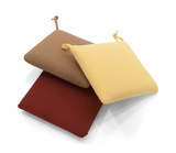 Seat Pad w/Tie - Harwood Crimson thumbnail 2