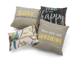 18″ My Happy Place Pillow thumbnail 2