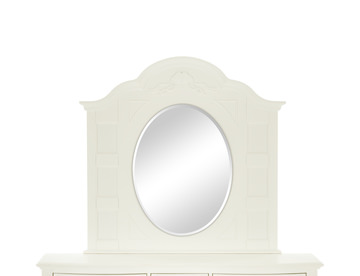 Chantilly Mirror - White