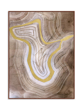 image Gold Agate 4 Wall Art