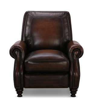 Charlie Leather Push Back Recliner