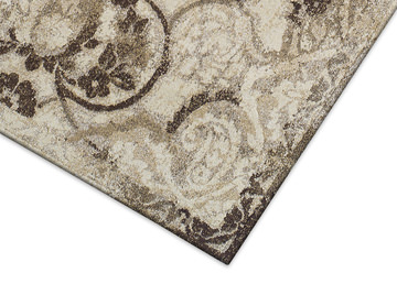 Antigua AN 10 Mocha Area Rug - 5′3″ X 7′7″