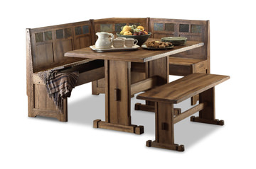 Dining Sets Kitchen Room Hom Furniture Image Sedona Nook With Storage Benches
