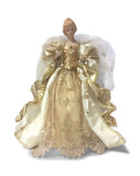 12″ Tree Top Angel - Gold thumbnail 1