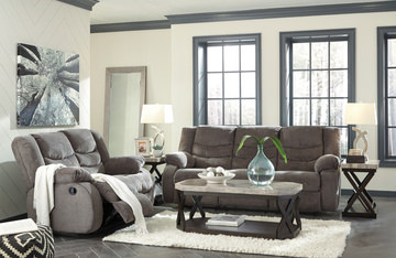 Plante Reclining Sofa - Gray