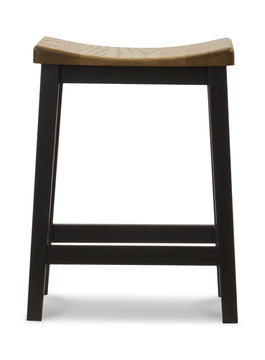 Kady Oak Saddle Seat Bar Stool