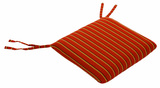 Seat Pad w/Tie - Harwood Crimson thumbnail 1