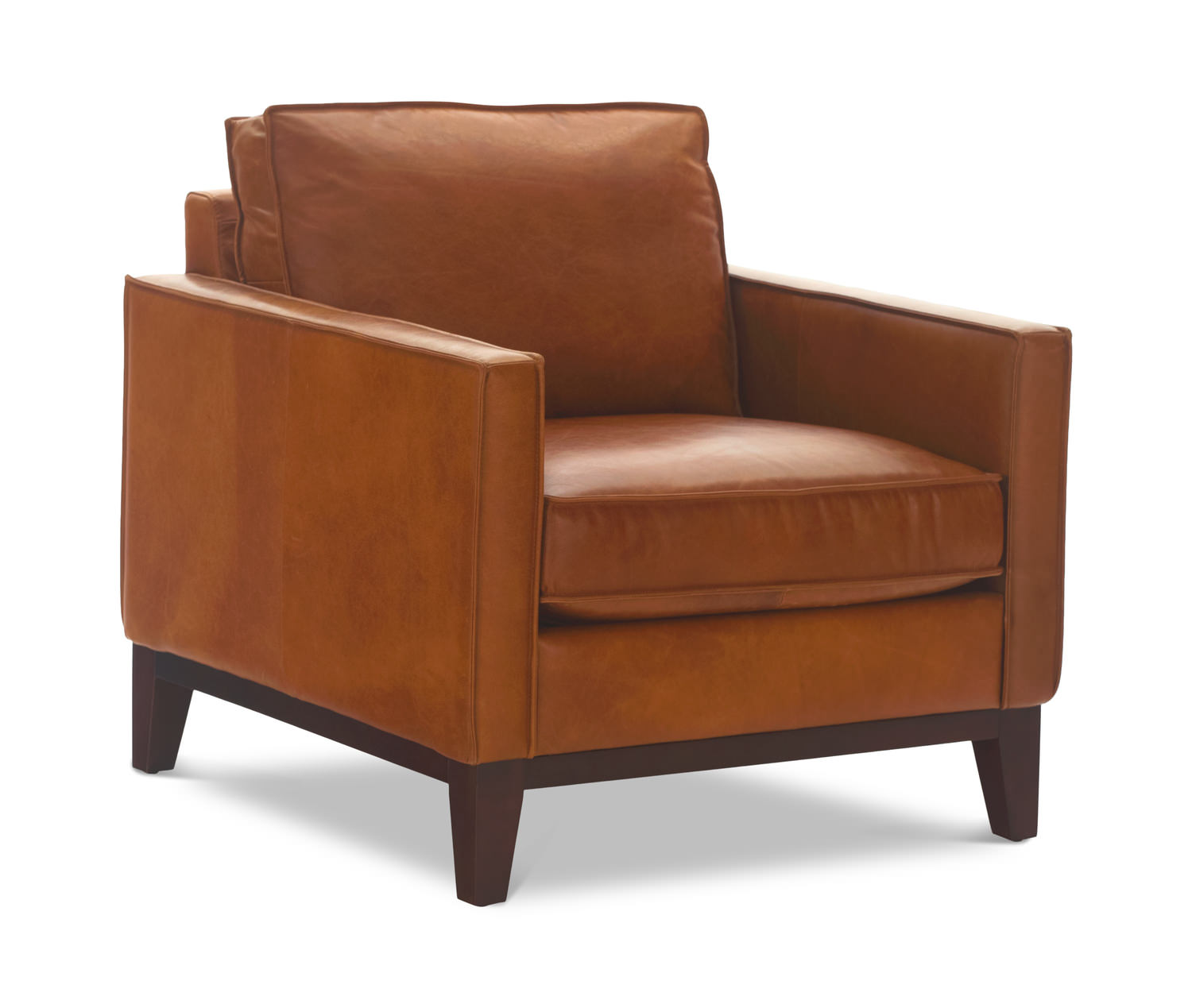 Thorpe Leather Chair By Thomas Cole Designs Hom Furniture Thorpe Leather Chair By Thomas Cole Designs Hom Furniture
