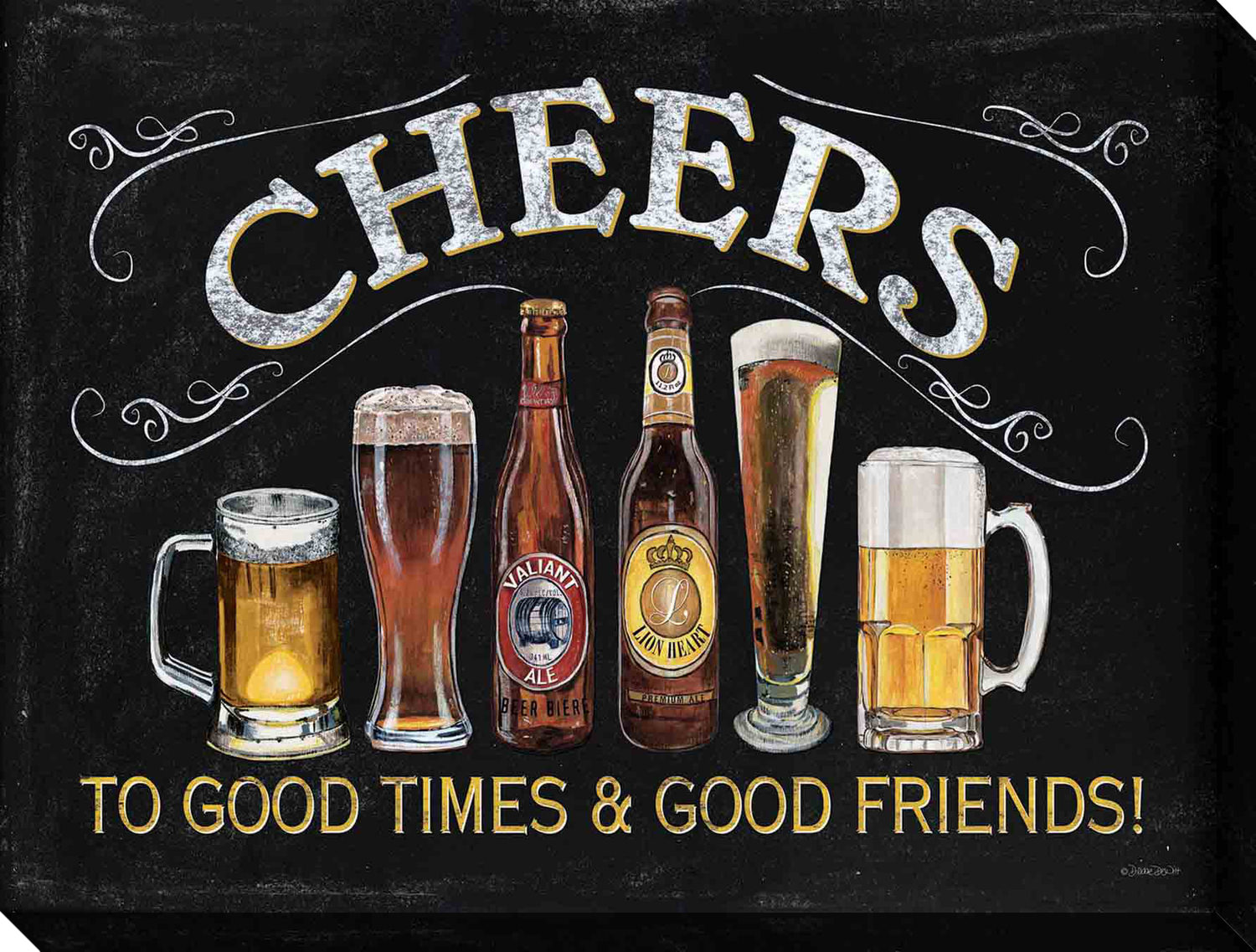 Cheers Canvas Art Hom Furniture