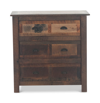Barnwood 3 Drawer Chest