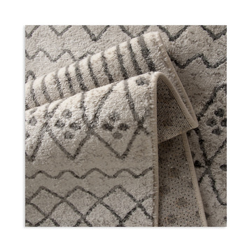 Corso Azzurro Alvis Birch/Sterling Area Rug - 5′0″ X 7′6″