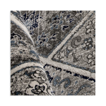Corso Azzurro Braddyville Multi Area Rug - 5′0″ X 7′6″