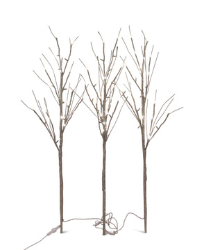 LED 3′4″ Branch ~ Champagne Glitter