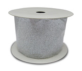2.4″ Glitter Ribbon - Silver thumbnail 1