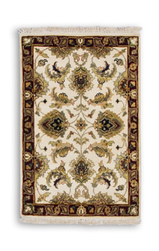 Hand Knotted 2′0″ x 3′0″ Area Rug