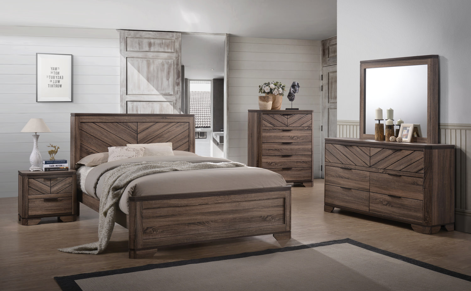 Frontier Bed Hom Furniture Frontier Queen Bed
