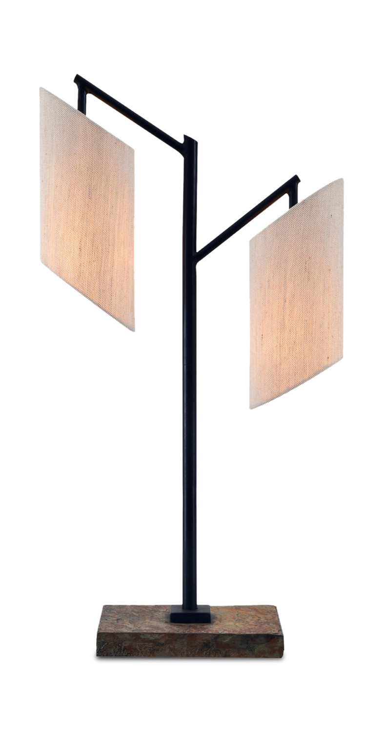 2 arm table lamp