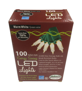 LED Mini Light - Italian Style 100ct