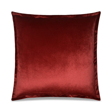 image Belvedere Flange Pillow Sangria