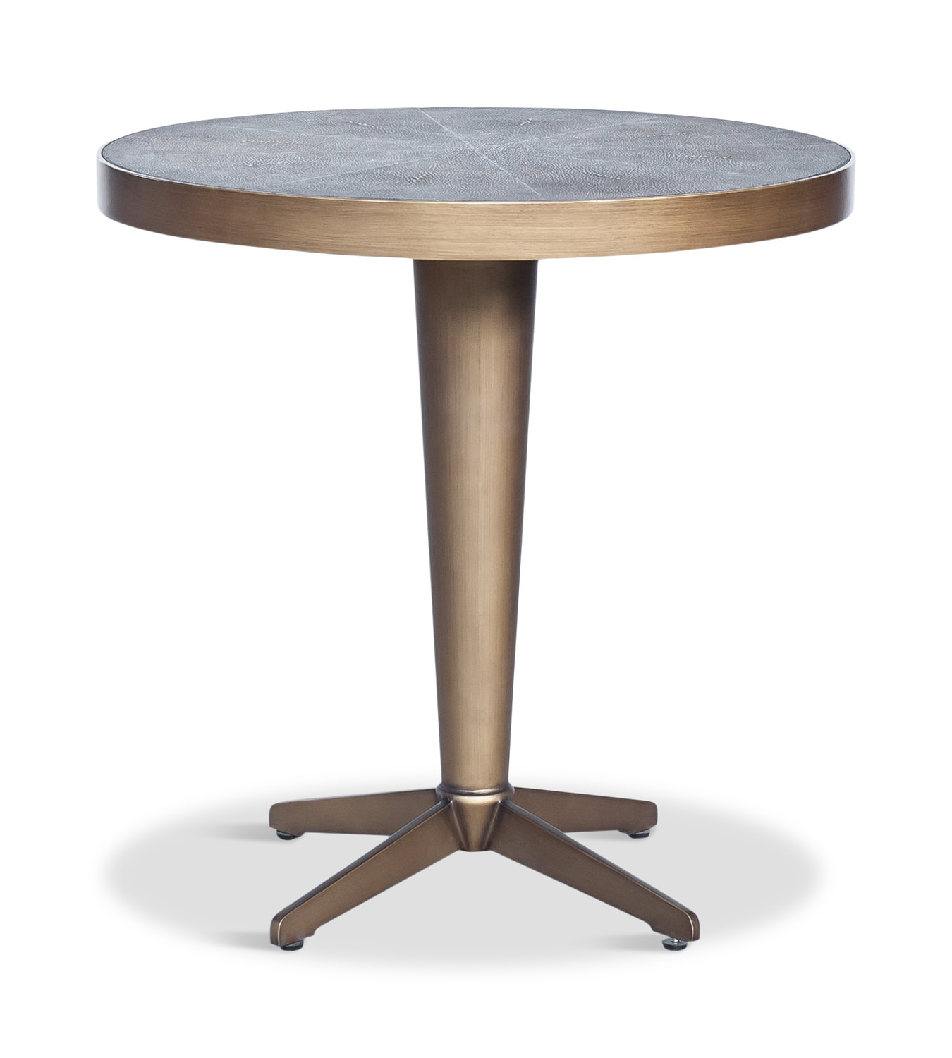 Shagreen Round End Table by Four Hands | Gabberts
