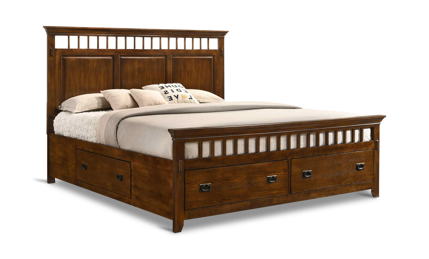 Featured image of post Wood Queen Bed Frame With Storage