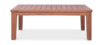 image Teak Cocktail Table - Grey Finish