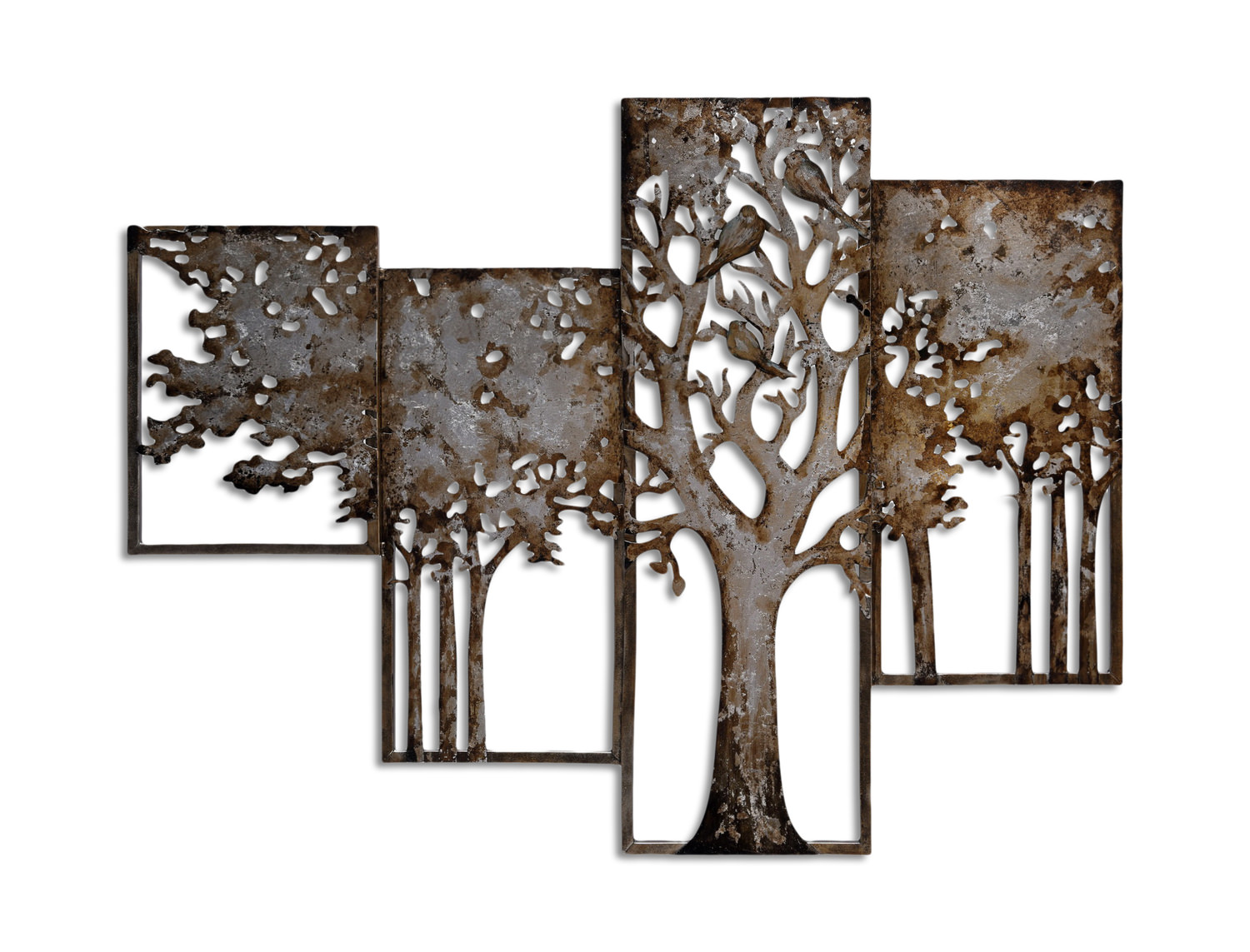 Trees In Frames Metal Wall Art Hom Furniture