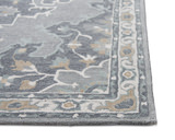 Resonant Grey Area Rug - 5′0″ X 8′0″ thumbnail 2