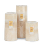 Ivory Vanilla Cinnamon Pillar Candle - Small thumbnail 1