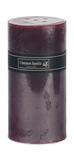 Red Cinnamon Frost Pillar Candle - Medium thumbnail 2
