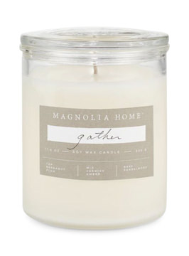 Magnolia Home Glass Lid Candle - Gather