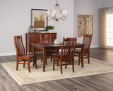 Easton Pike Leg Table With 4 Side Chairs thumbnail 3