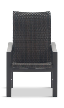 Kenzo Woven High Back Dining Chair