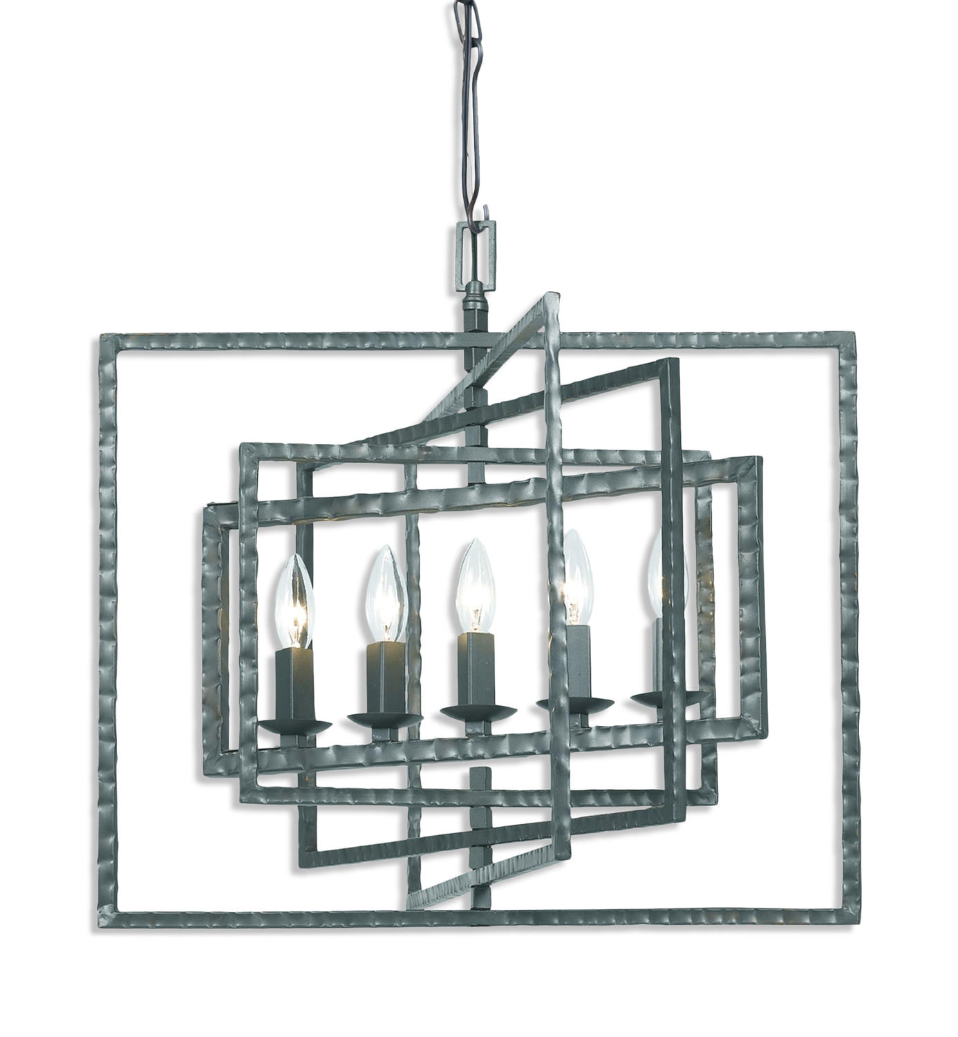 Capri 5 light chandelier