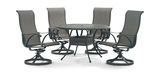 San Tropez 5 Piece Sling Patio Dining Set thumbnail 1