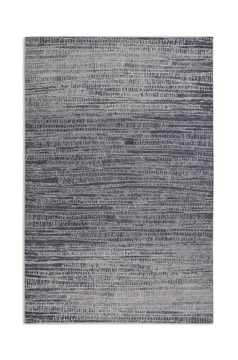 Metropolis Skyline Slate area rug