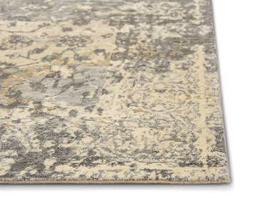 Gossamer Earth/Grey Area Rug - 3′0″ x 5′0″